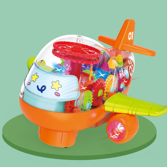 Gear Aeroplane Toy | Music & Lighting Fun for Kids - Golu Baby