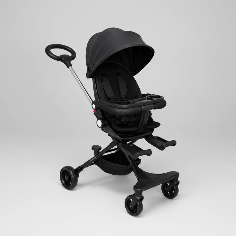 OrbitRide 360 Baby Stroller – Reversible Seat Travel Pram
