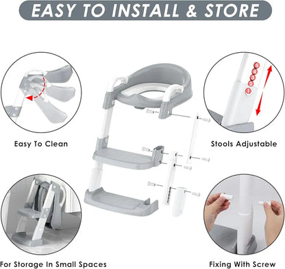 Multi-Functional 4-in-1 Baby Toilet Seat | Golu Baby