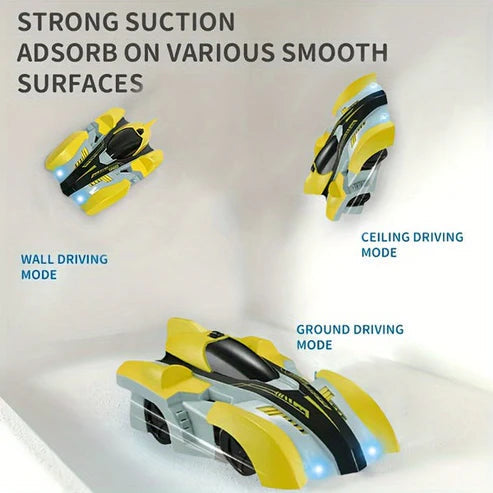 Climbing Wall Car Series R.C – LED Light Stunt Car with 2.4GHz Remote | Golu Baby
