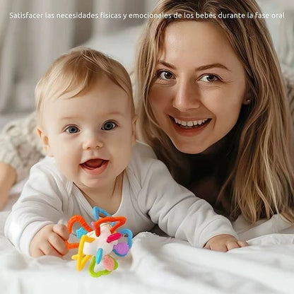 Baby Rattle Toy – Early Education for Visual, Touch & Auditory Development | Golu Baby