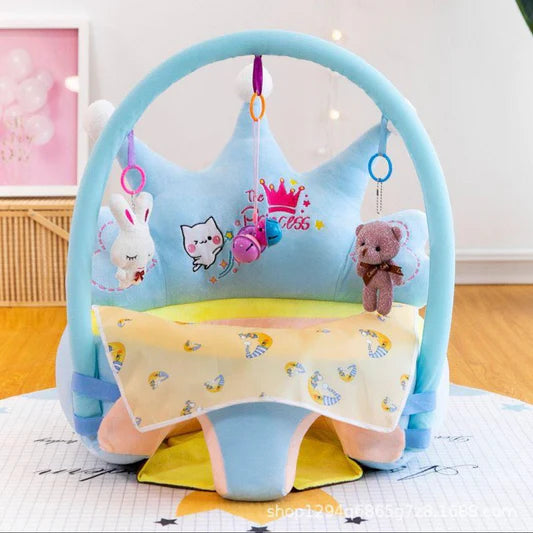 Baby Sofa Rattle Floor Seat – Support, Comfort & Fun All in One | GOLU BABY