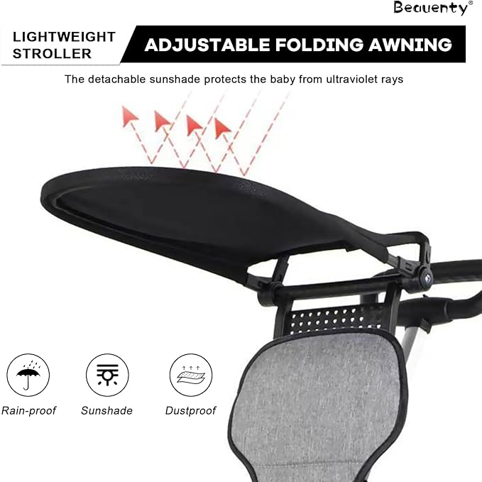 Two-Way Push Compact Baby Stroller – Lightweight & Anti-Rollover Design | Golu Baby