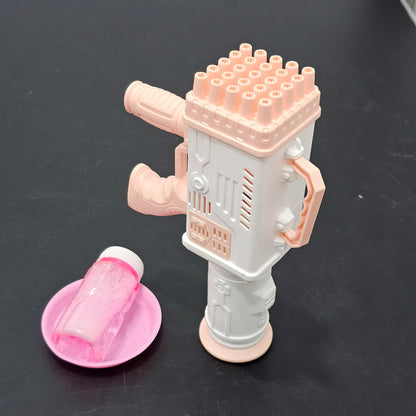 25-Hole Fun Bubble Gun Toy – Colorful Bubble Blaster for Kids | Golu Baby