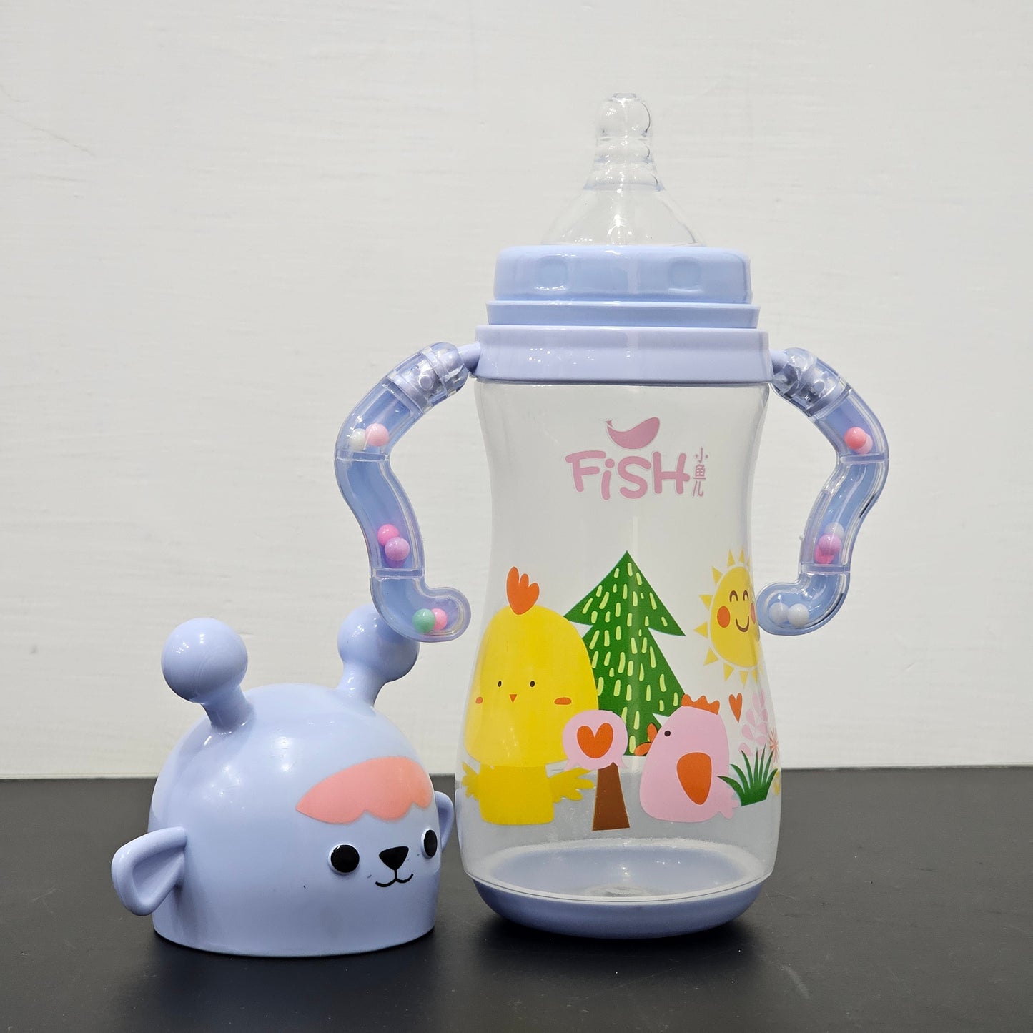 Baby Feeder Blue 250ml – Safe & Comfortable Feeding | Golu Baby