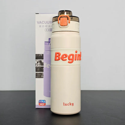 Vacuum Cup 600ml – Hot & Cold Insulated Water Bottle | Golu Baby