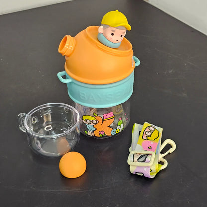 500ml Kids Water Bottle with Cup – Portable & Practical | Golu Baby
