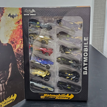 Batman Series Die-Cast Cars – 12 Pcs Set | Superhero Model Car Collection for Kids | Golu Baby