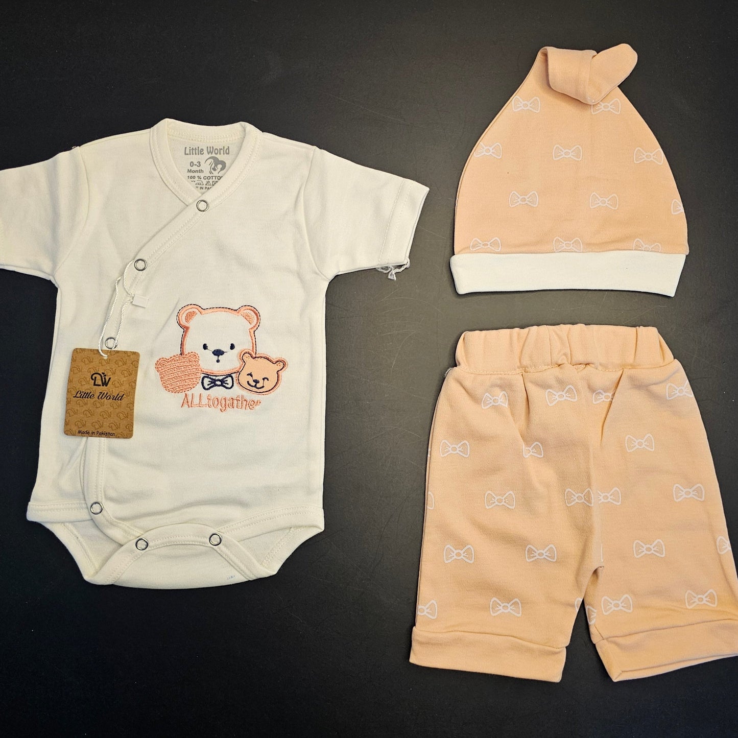 Little World Premium Quality Baby Dress – New Born Baby (Branded Stuff) | Golu Baby