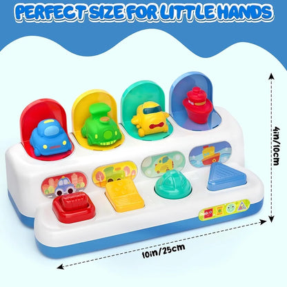 Pop-Up Vehicles – Early Education Toy for Happy Learning & Imaginative Play | Golu Baby