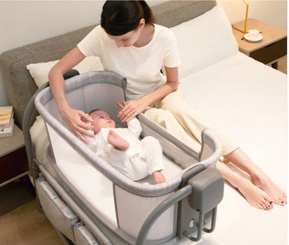 Deluxe 3-in-1 Bassinet – Smart, Safe & Comfortable Baby Cradle | Golu baby