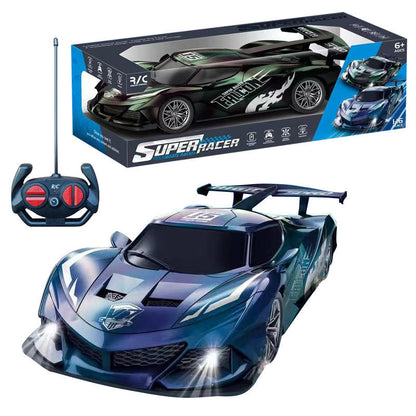 Super Racer R/C Car – Rechargeable Remote Control Car with Headlights | Golu Baby