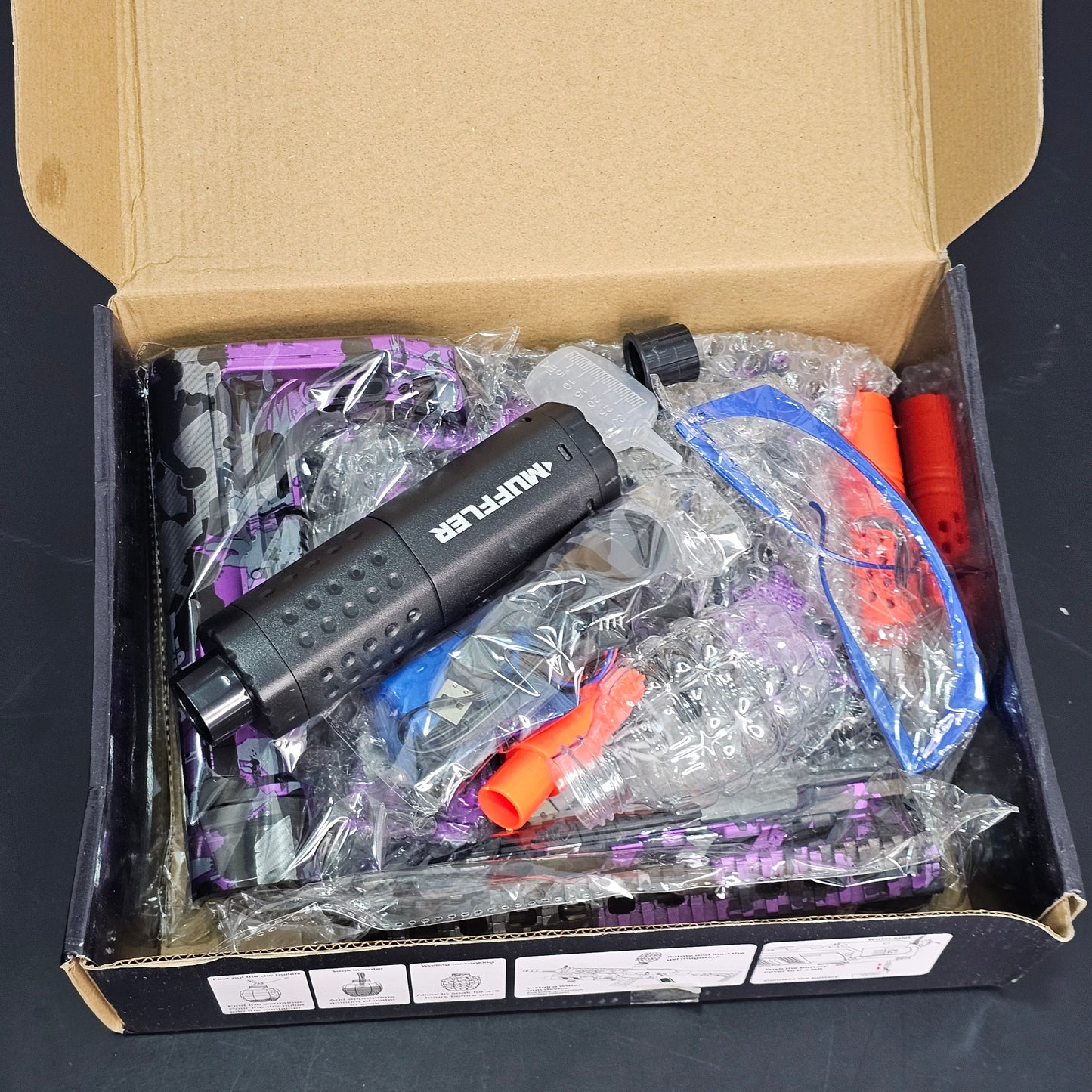 M4 Viper Water Bomb Gun – Flaming Spray Version | Golu Baby