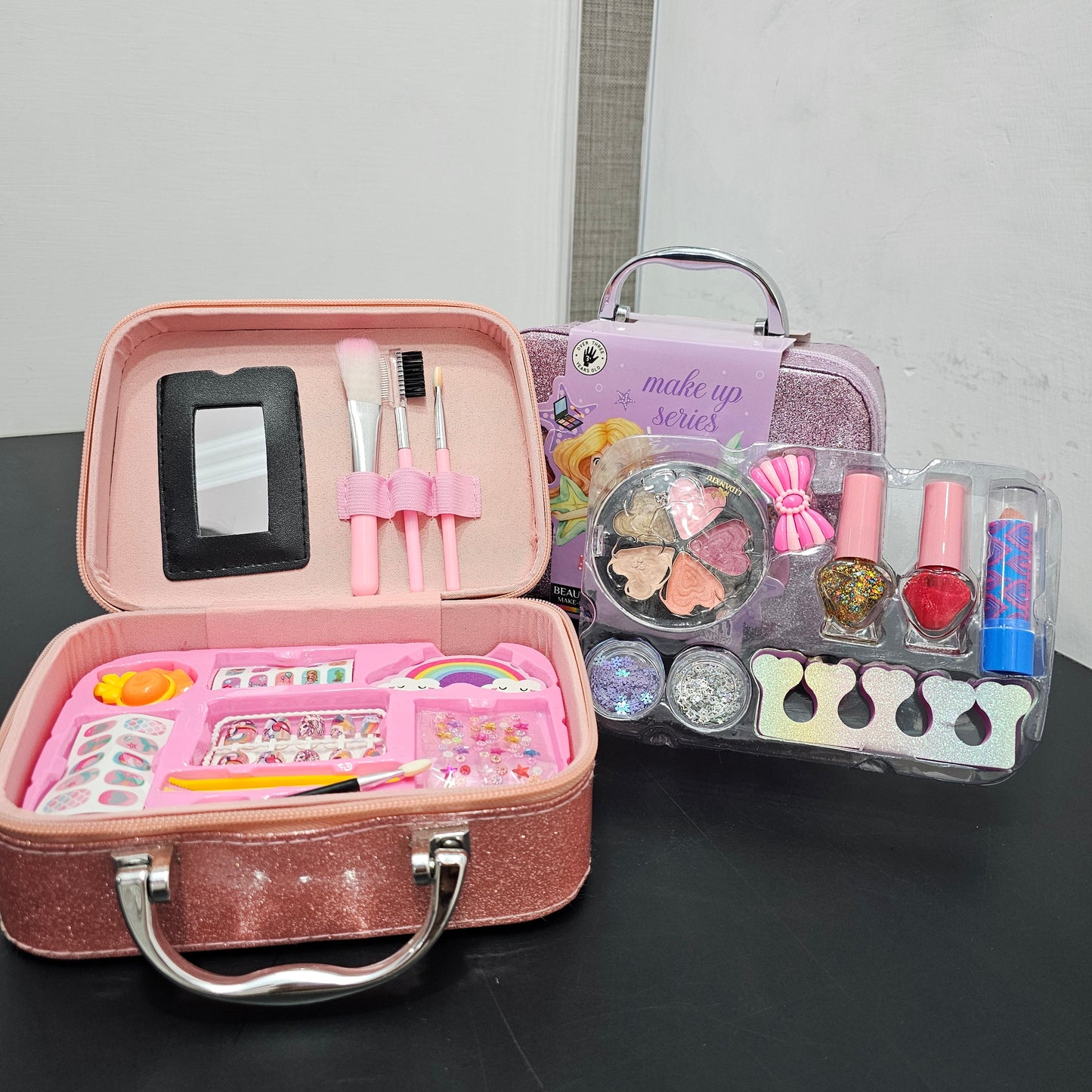 2-in-1 Makeup & Jewellery Set – Sparkle & Style in One! | Golu Baby