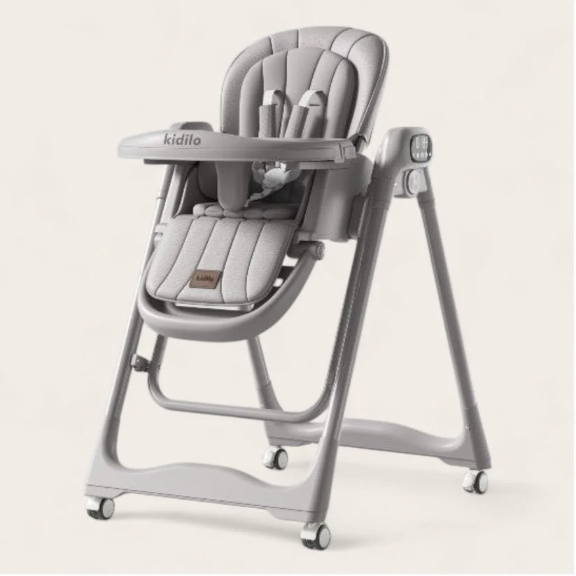 Kidilo 2-in-1 Electric Baby Swing & High Chair | Golu Baby
