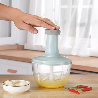 Hand Pat Good Eater – 1.5L Multifunction Manual Food Chopper & Baby Food Maker | Golu Baby