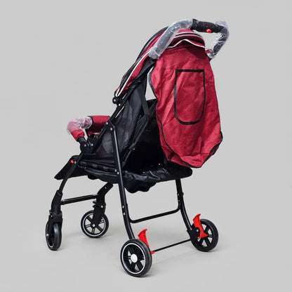 Lightweight Baby Stroller – Foldable with 360° Wheels & Sun Canopy | Golu Baby