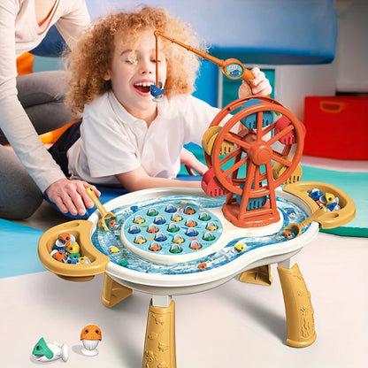Magnet Fishing Ferris Wheel Toy for Kids | Golu Baby