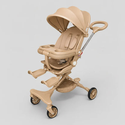 OrbitRide 360 Baby Stroller – Reversible Seat Travel Pram