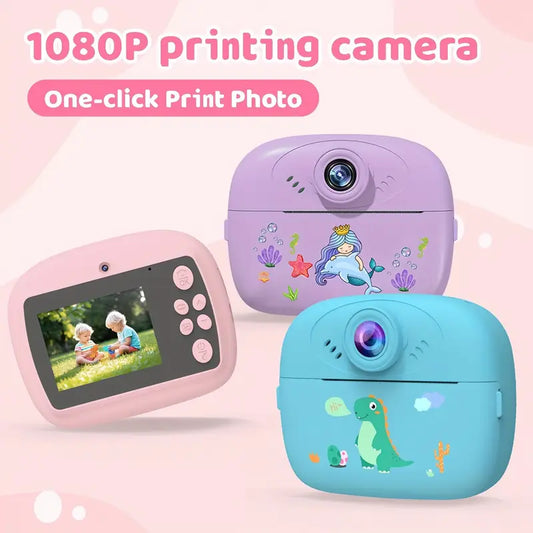 Children’s Printing Camera – 2 in 1 Photo & Print with 2.0" Screen | Golu Baby