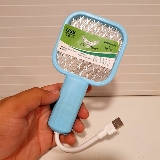USB Mosquito Swatter & Killer with Night Lamp – Mini Size, Automatic Insect Control | Golu Baby