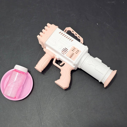 25-Hole Fun Bubble Gun Toy – Colorful Bubble Blaster for Kids | Golu Baby