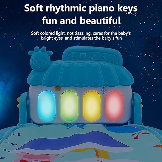 Happier 3 in 1 Piano Fitness Rack Play Gym for Babies | Golu baby