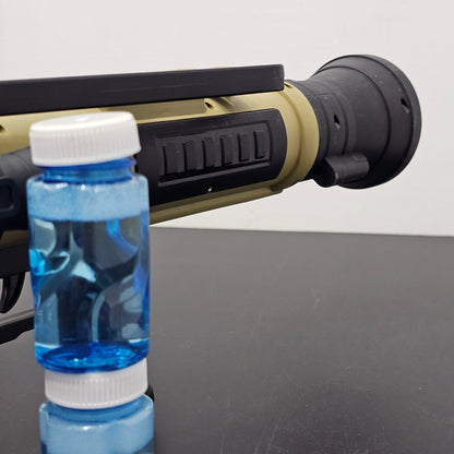 Electric Rocket Bubble Gun – Full-Automatic Bubble Blaster with Lights & Music | Golu Baby