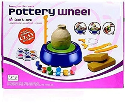 Pottery Wheel Game – Learn & Play with Creative Clay Fun - Golu Baby