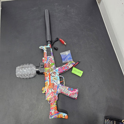 Superior Performance High-Speed Electric Crystal Pellet Gun MP5 Submachine Gun – Golu Baby