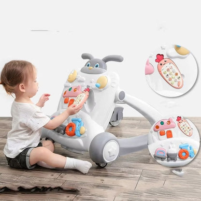 2 in 1 Baby Walker with Music & Activity – Safe Learning & Fun | Golu Baby