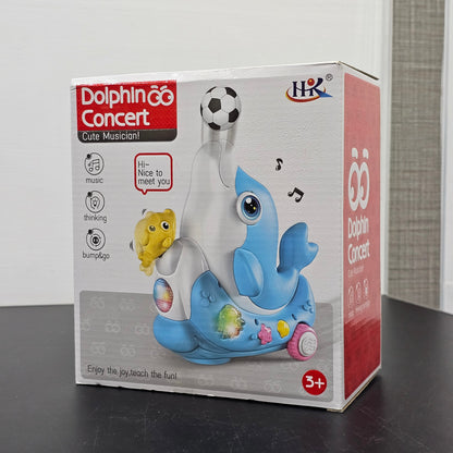 Dolphin Concert Music Toy – Lights, Sounds & Learning Fun | Golu Baby