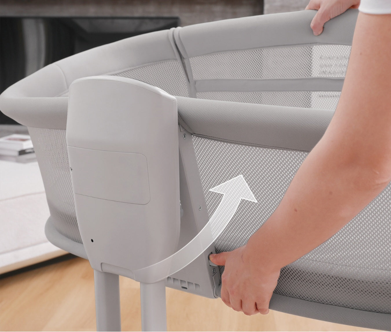 Dream Starlight Bedside Bassinet – 5-in-1 Smart Baby Bed for Sleep, Play & Comfort | Golu baby