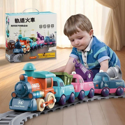 Rail Train Toy Set – Musical Educational Train with Lights | Golu Baby