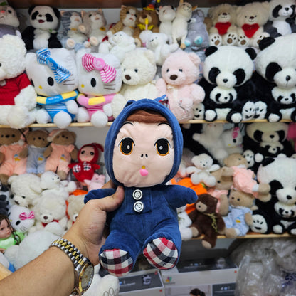 Blue Cap Doll – 25cm Soft Plush Toy | Golu Baby