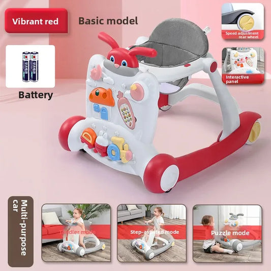 2 in 1 Baby Walker with Music & Activity – Safe Learning & Fun | Golu Baby