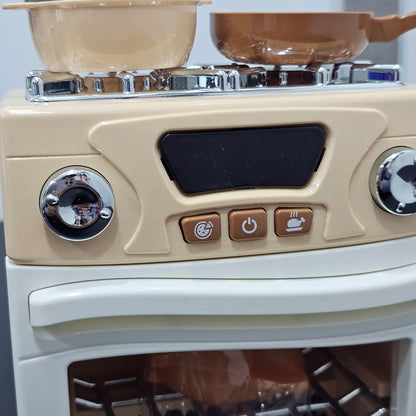 Little Kitchen 2-in-1 Toy – Music & Light Cooking Fun for Kids | Golu Baby