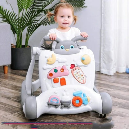 2 in 1 Baby Walker with Music & Activity – Safe Learning & Fun | Golu Baby