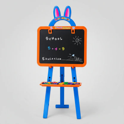 EduMaster 3-in-1 Kids Learning Easel – Magnetic Whiteboard, Blackboard & Writing Board