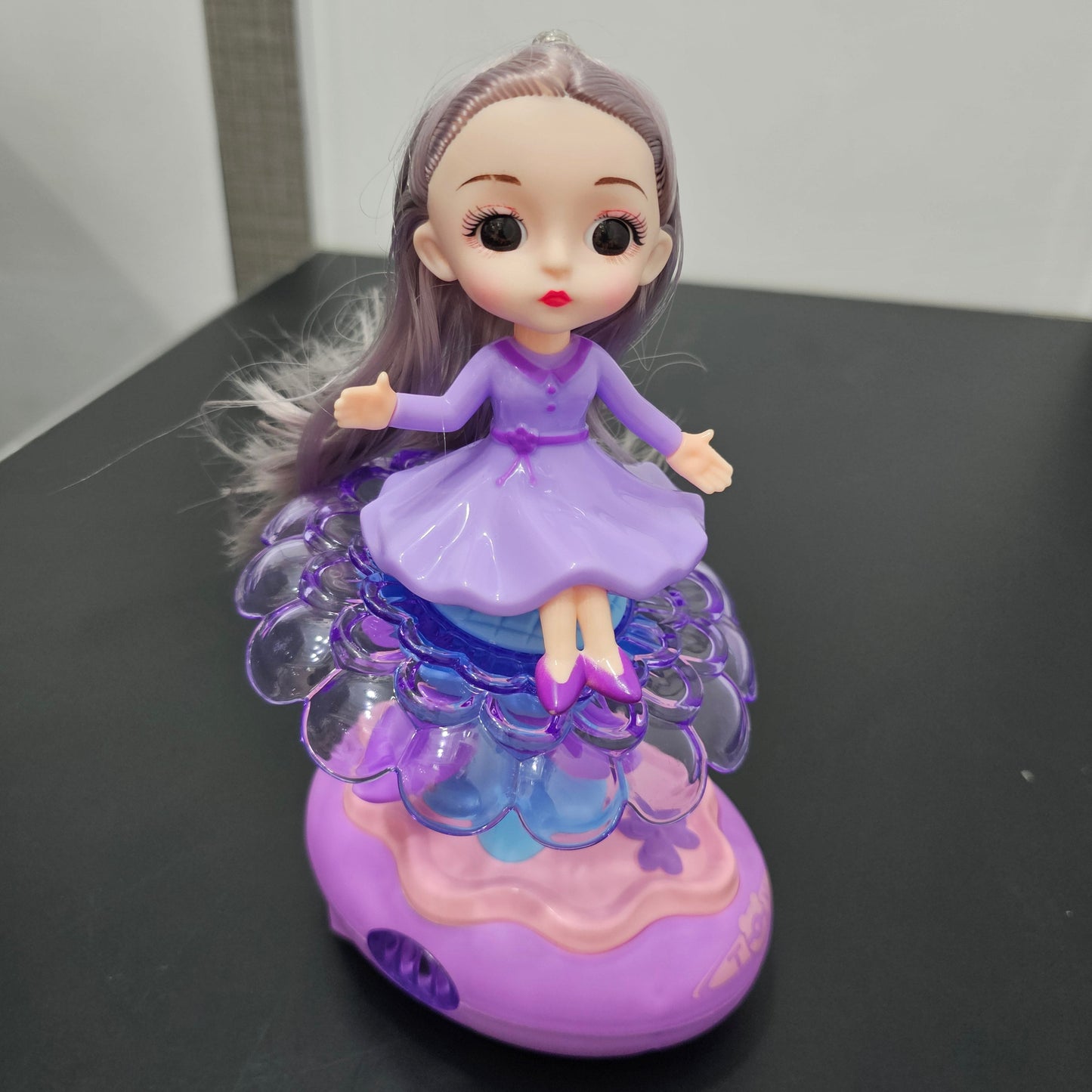Rotating Petal Doll with Lighting & Music | Golu Baby