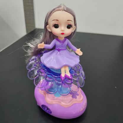 Rotating Petal Doll with Lighting & Music | Golu Baby