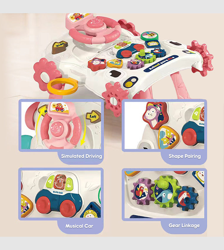 5-in-1 Baby Activity Walker with Music & Lights | Golu baby