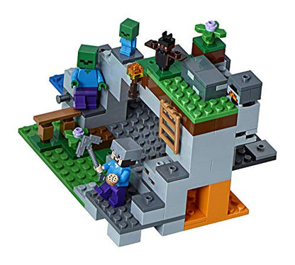 My World Zombie Cave Building Set – 253+ Pcs Brick Activity Toy (Ages 6+) | Golu Baby