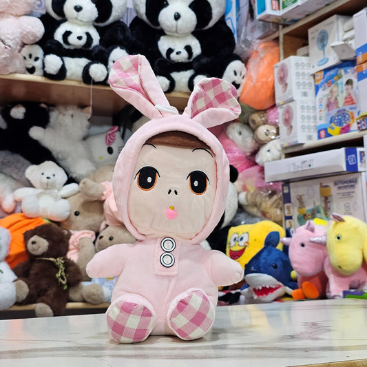 Pink Cap Doll – 25cm Soft Plush Toy | Golu Baby