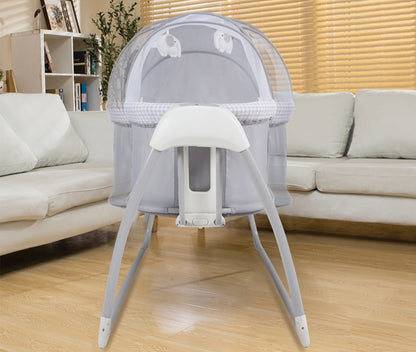 Deluxe 4-in-1 Bassinet – Smart, Safe & Multi-Functional Baby Cradle | Golu baby