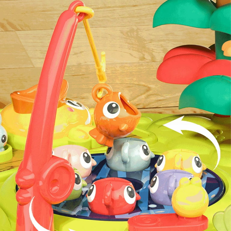 Farm Amusement Park Activity Table – Educational Toy with Multiple Play Modes -Golu Baby