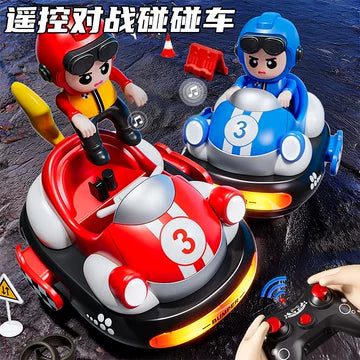 Ejection Bumper Car Pack of 2 with 2 Remotes – Golu Baby