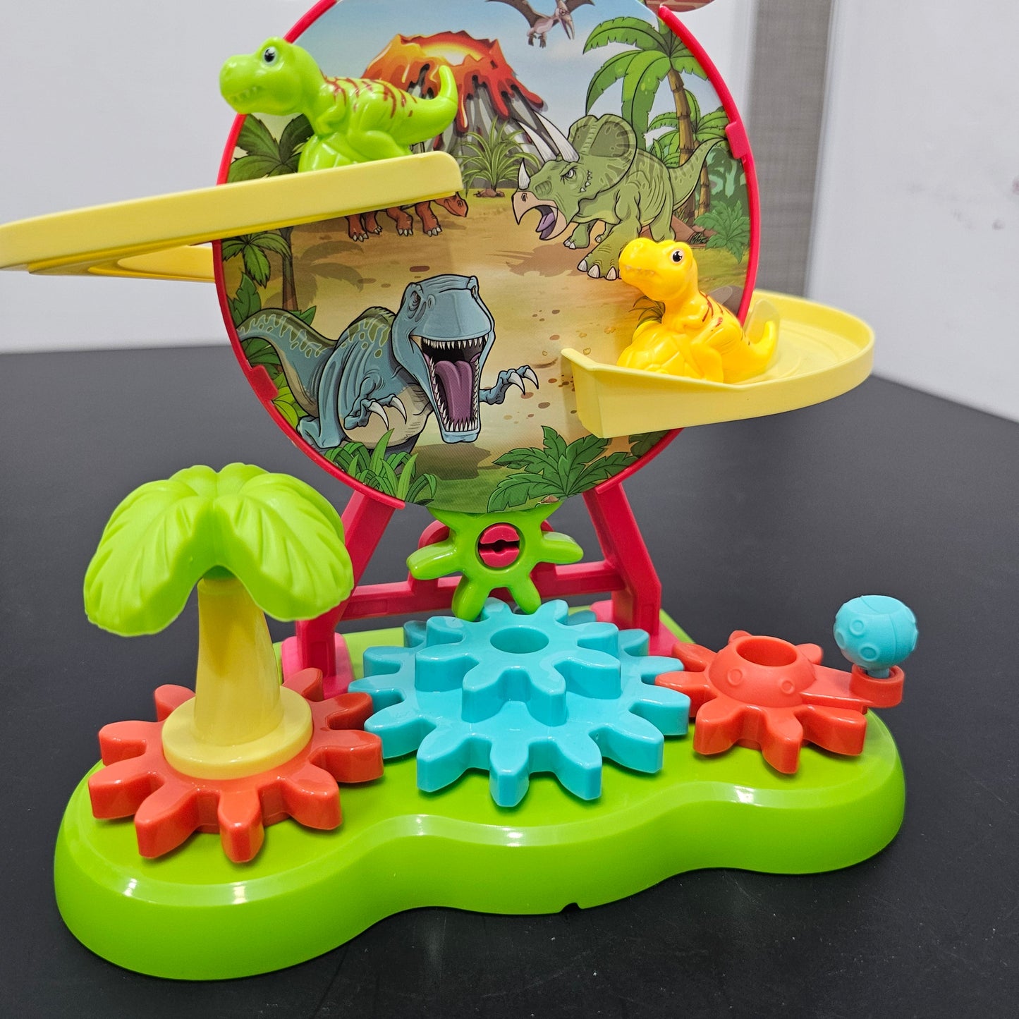 Dinosaur Park Slide Track Activity Toy | Fun Adventure Playset for Kids - Golu Baby