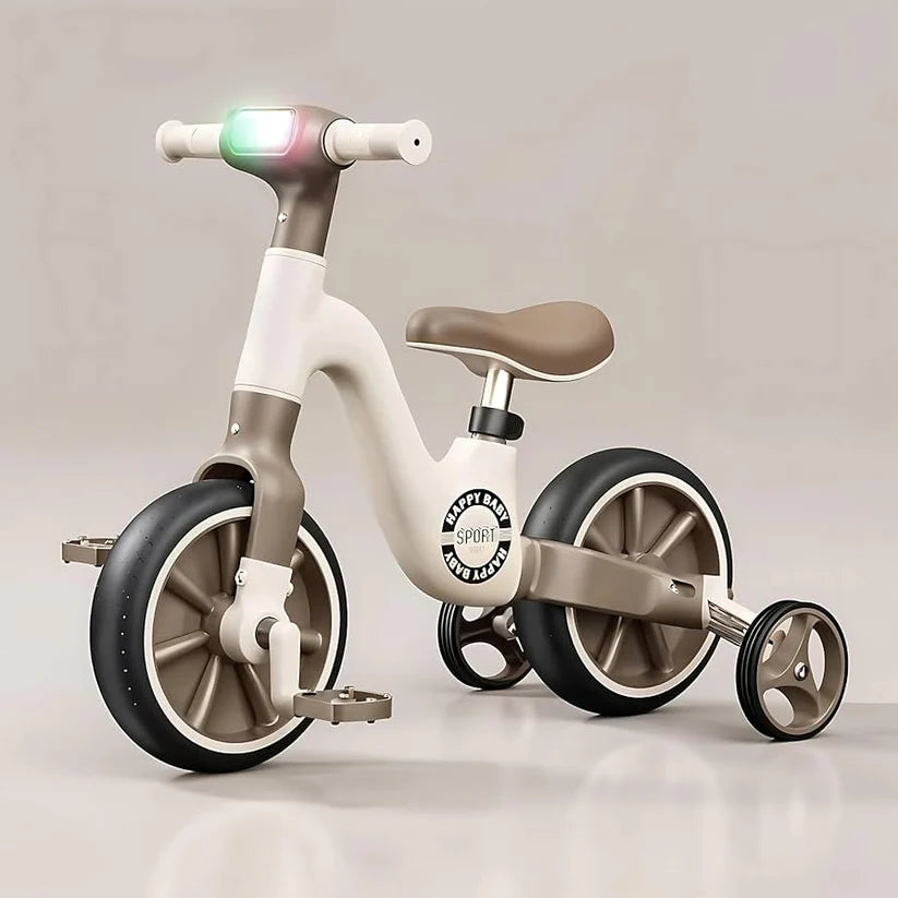 RideGlide 3-Wheel Balance Tricycle – Anti-Rollover Kids Sliding Bike