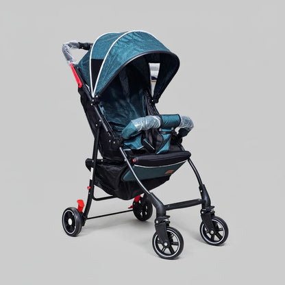 Lightweight Baby Stroller – Foldable with 360° Wheels & Sun Canopy | Golu Baby